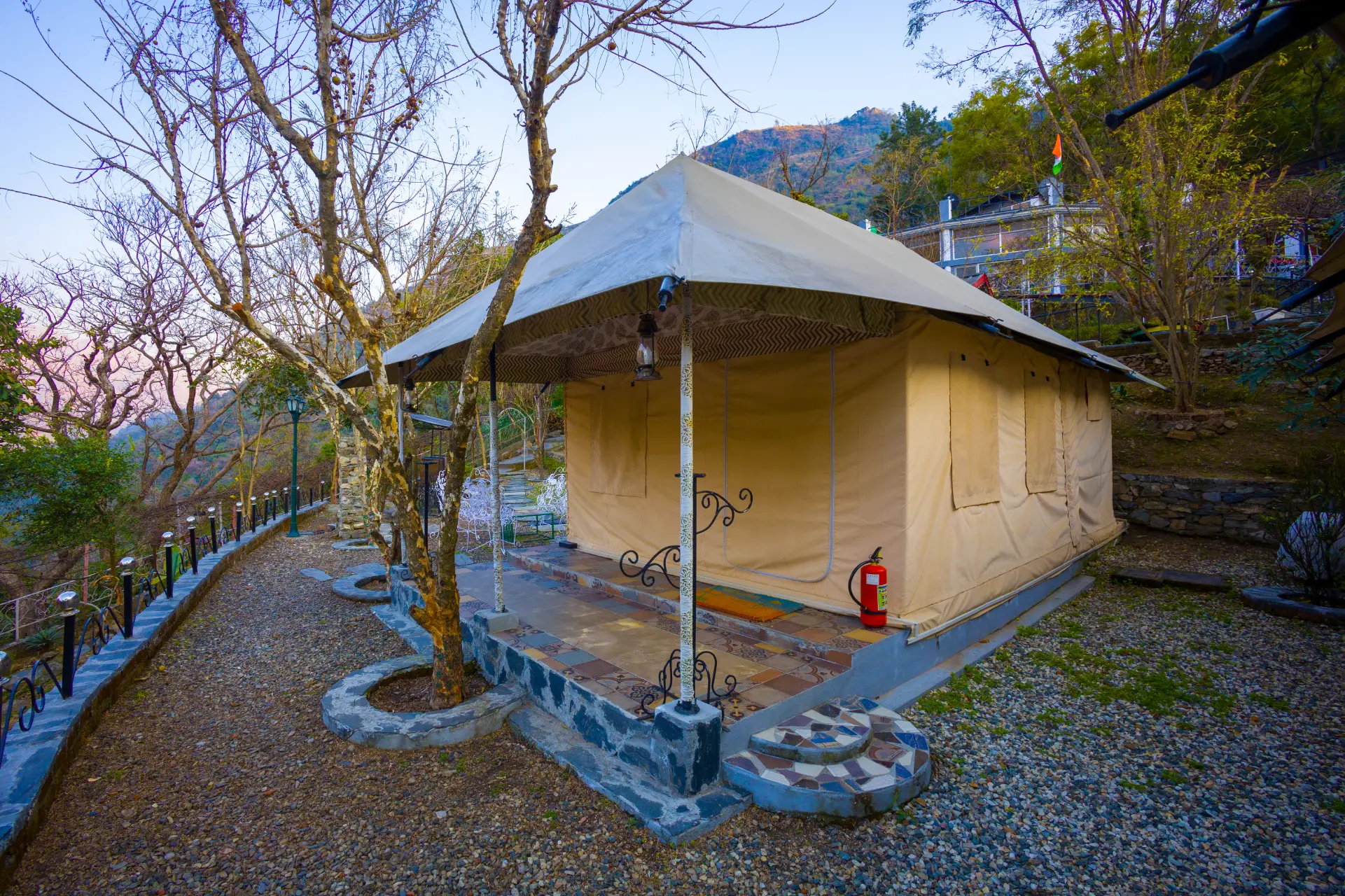 Zephyr Classic Tent with Pool in Mussoorie