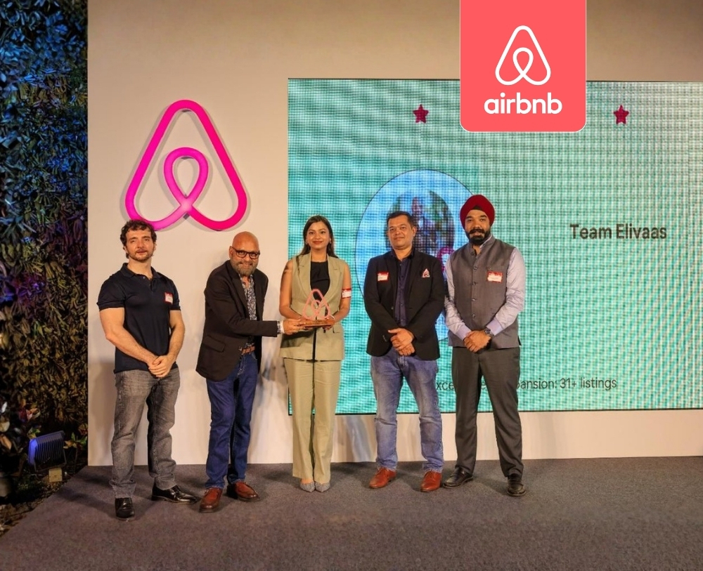 Elivaas Honored by Airbnb