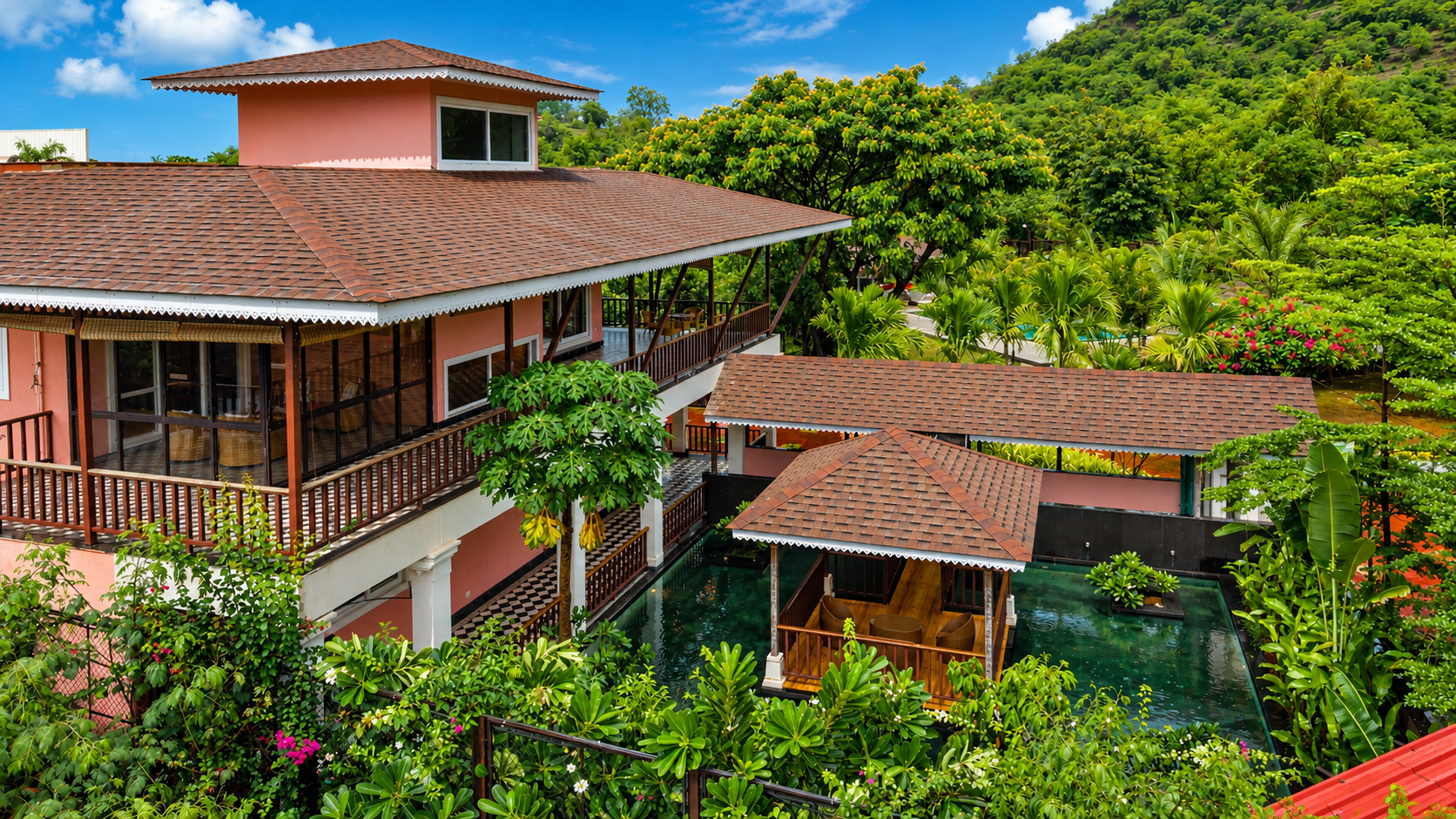 Aaraa Villa | 4-BHK Luxury Villa with Private Pool, Home Theatre & Panoramic Hill