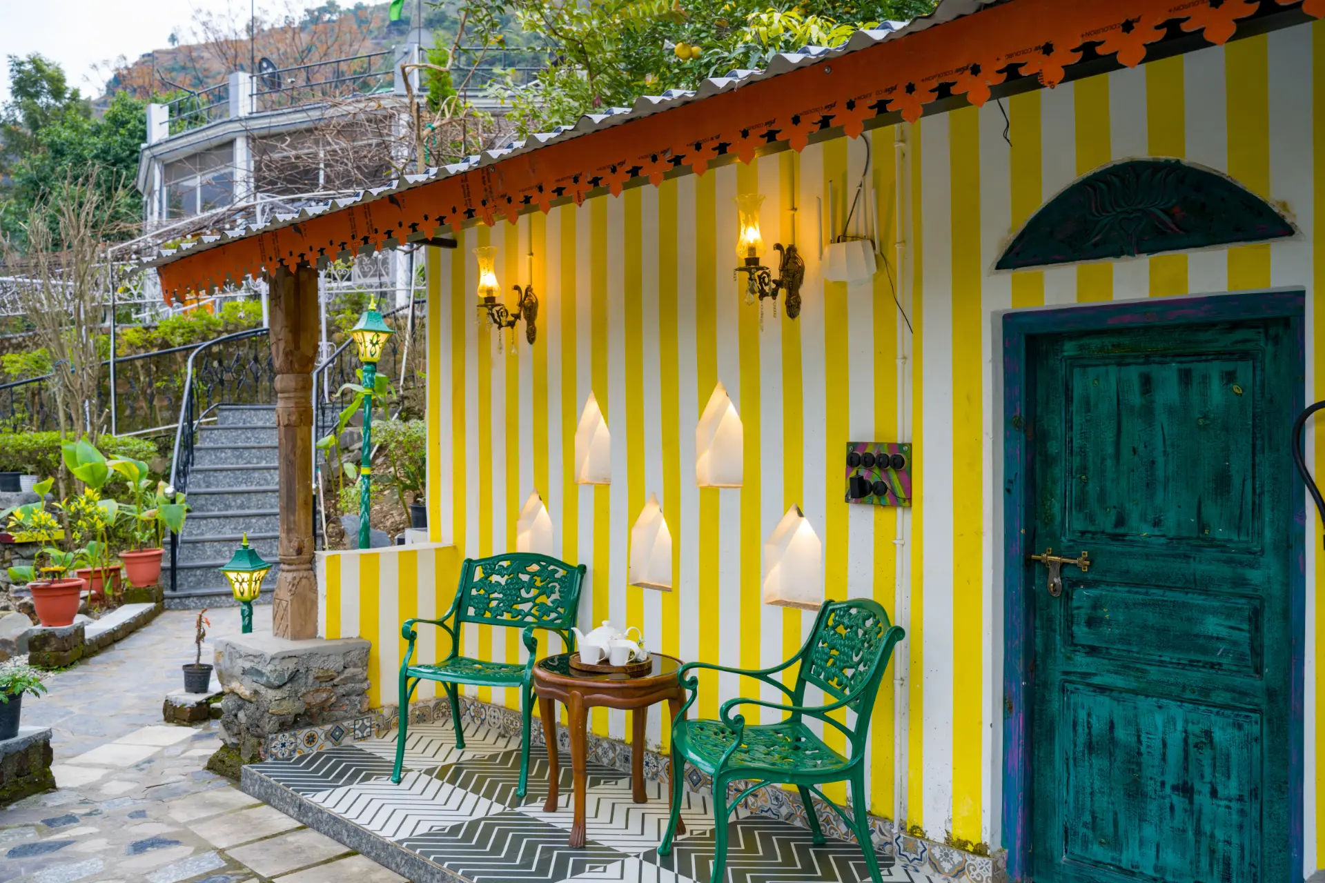 Zephyr Timberhill Cottage with Pool in Mussoorie